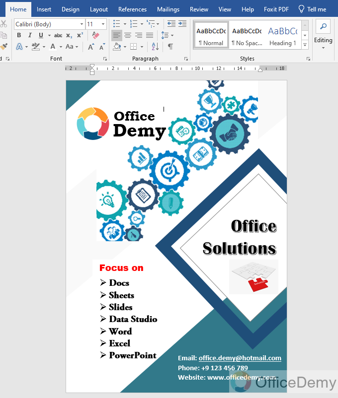 how to make a pamphlet on microsoft word 24