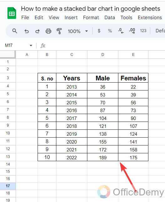 how to make a stacked bar chart in google sheets 1