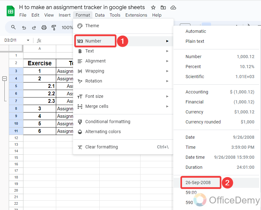 how to make an assignment tracker in google sheets 10