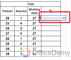 how to make an attendance sheet in google sheets 30
