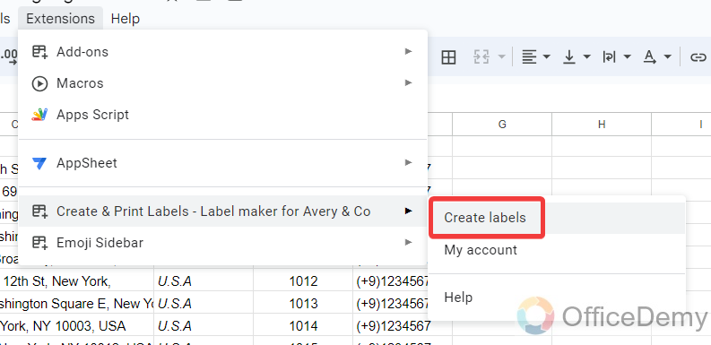 how to print addresses on envelopes from google sheets 12