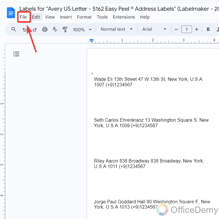 how to print addresses on envelopes from google sheets 20
