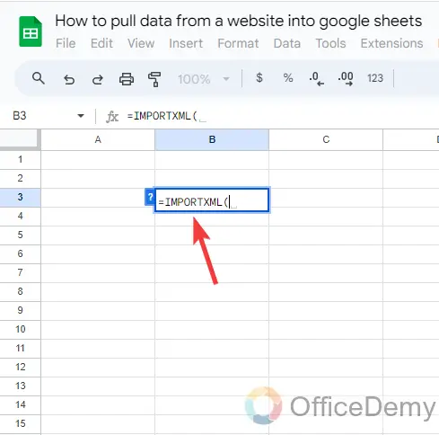 how to pull data from a website into google sheets 13