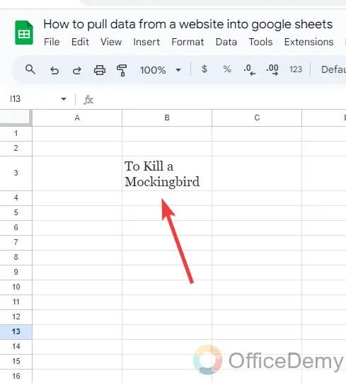 how to pull data from a website into google sheets 20