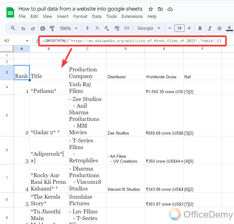 how to pull data from a website into google sheets 21