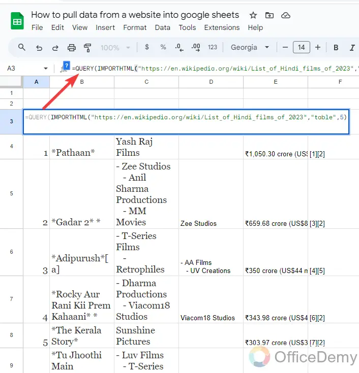 how to pull data from a website into google sheets 22