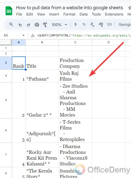 how to pull data from a website into google sheets 24