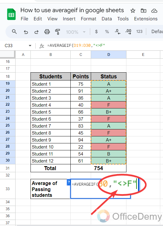 how to use averageif in google sheets 21