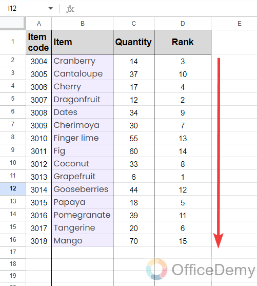 how to use rank in google sheets 19