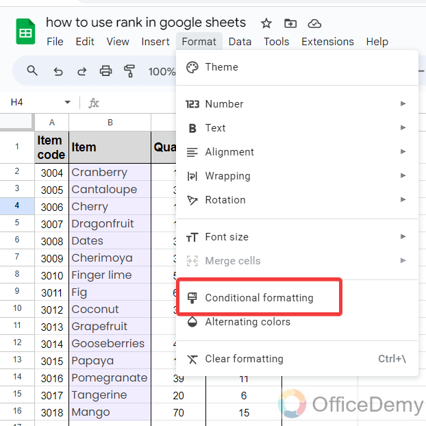 how to use rank in google sheets 21