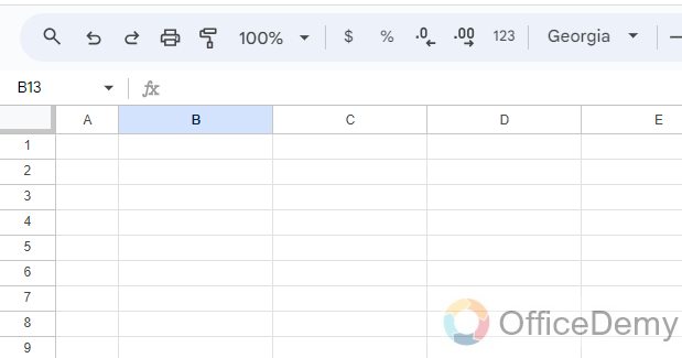 how to view toolbar in google sheets 1