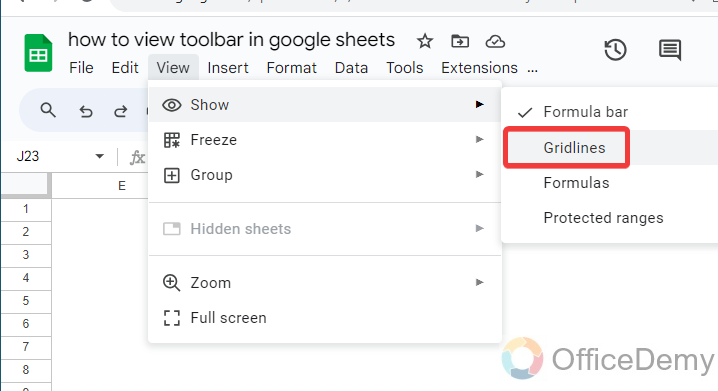 how to view toolbar in google sheets 10