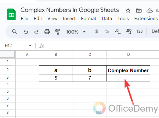 Complex Numbers In Google Sheets 1