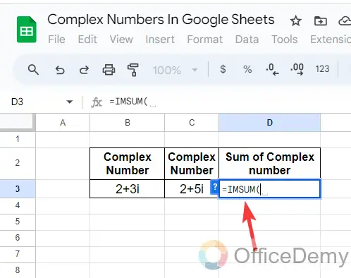 Complex Numbers In Google Sheets 14