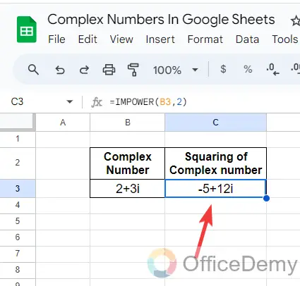 Complex Numbers In Google Sheets 20