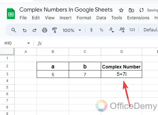 Complex Numbers In Google Sheets 4