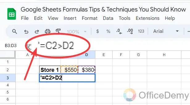 Google Sheets Formulas Tips & Techniques You Should Know 5