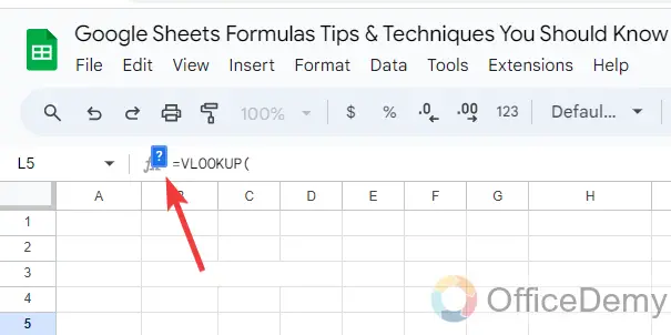 Google Sheets Formulas Tips & Techniques You Should Know 7