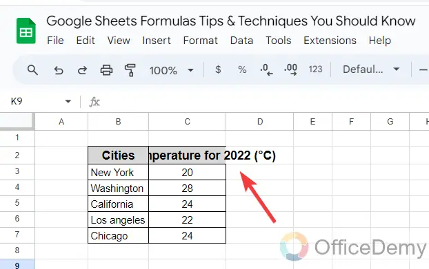 Google Sheets Formulas Tips & Techniques You Should Know 14