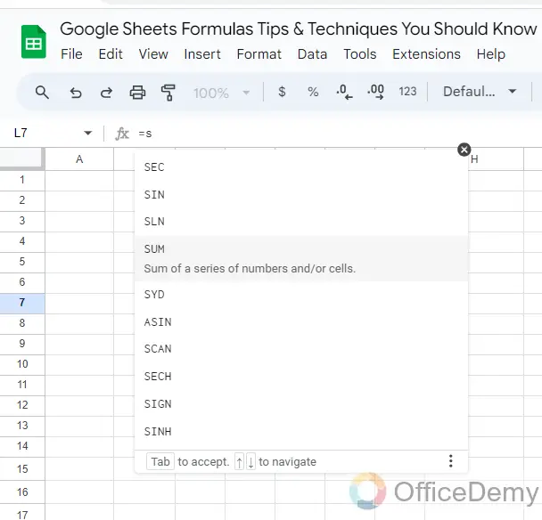 Google Sheets Formulas Tips & Techniques You Should Know 9