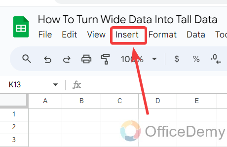 How To Turn Wide Data Into Tall Data in Google Sheets 17