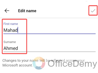 How to Change Name on Microsoft Teams 9
