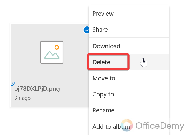 How to Delete files from OneDrive 21