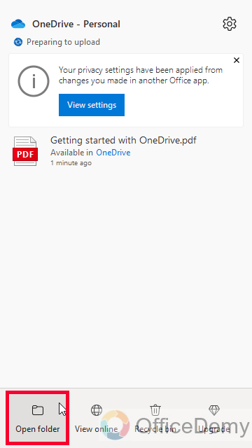 How to Delete files from OneDrive 3