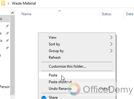 How to Delete files from OneDrive 9