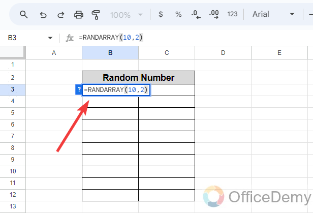 How to Generate a Random Number in Google Sheets 13