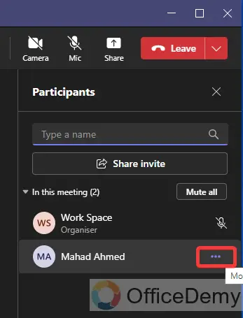 How to Mute Yourself on Microsoft Teams on Phone Call 7
