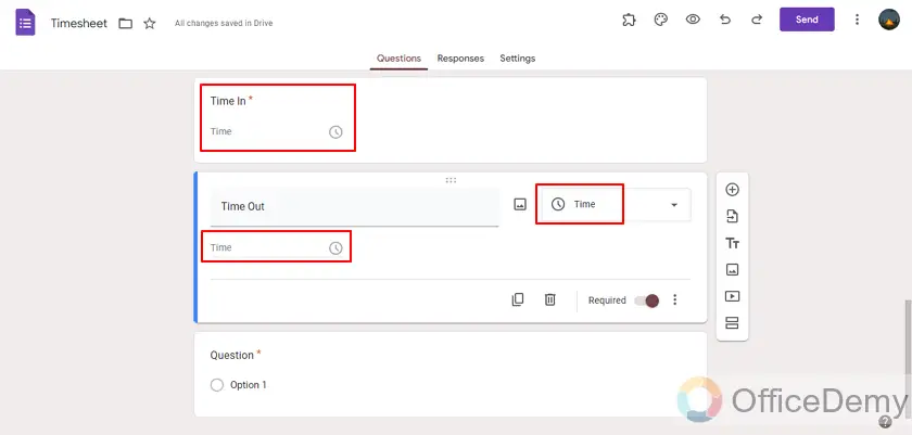 How to create a timesheet in google forms 13