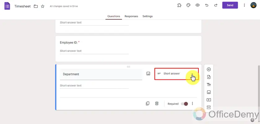 How to create a timesheet in google forms 9