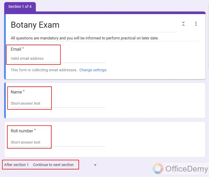 How to create an exam on google forms 10
