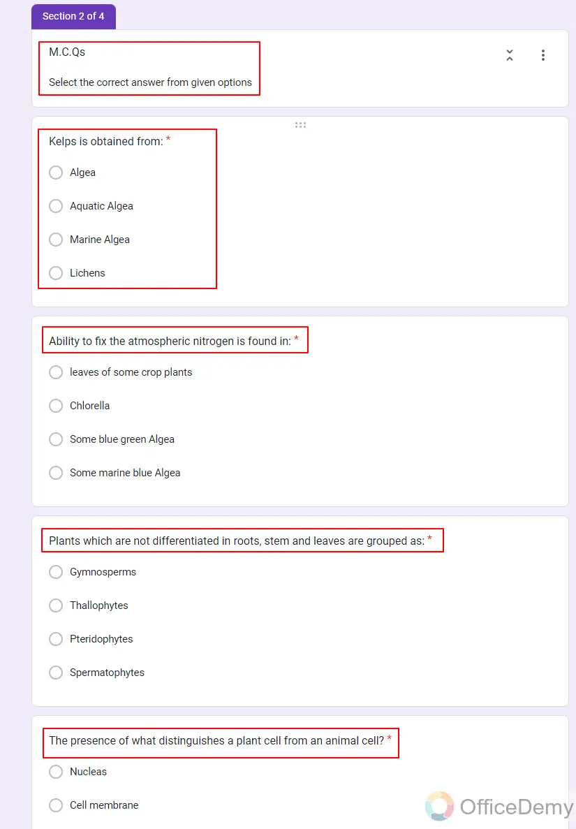 How to create an exam on google forms 11