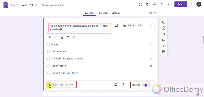 How to create an exam on google forms 12