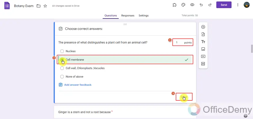 How to create an exam on google forms 13