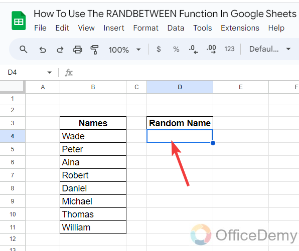 How to use the RANDBETWEEN Function in Google Sheets 17