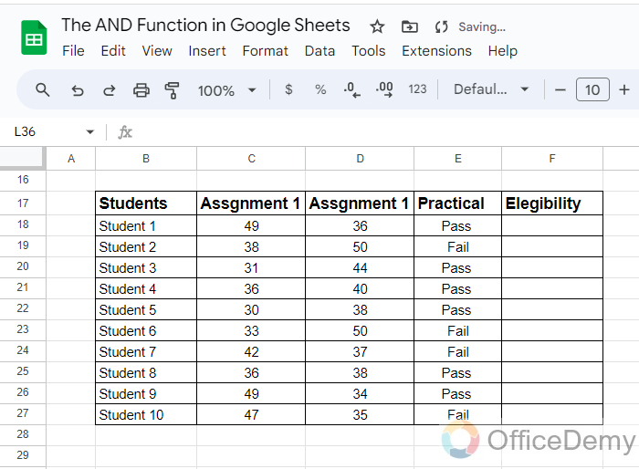 The AND Function in Google Sheets 12