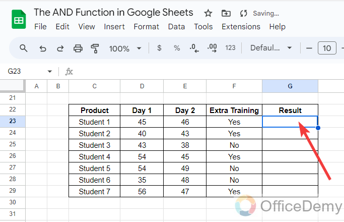 The AND Function in Google Sheets 17