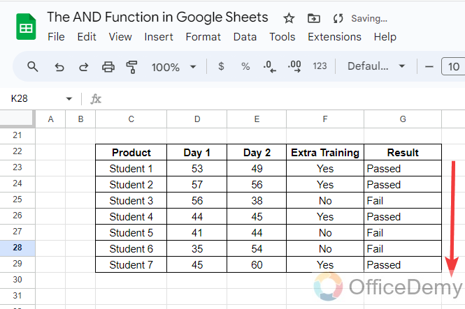 The AND Function in Google Sheets 21