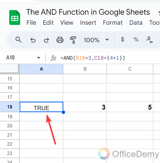 The AND Function in Google Sheets 5