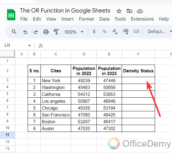 The OR Function in Google Sheets 18