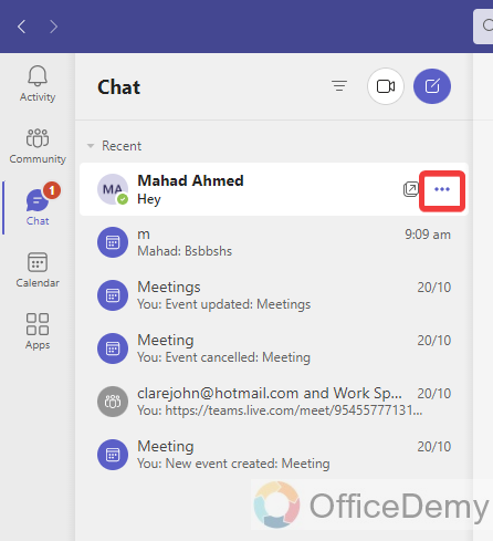 how to block someone on microsoft teams 2