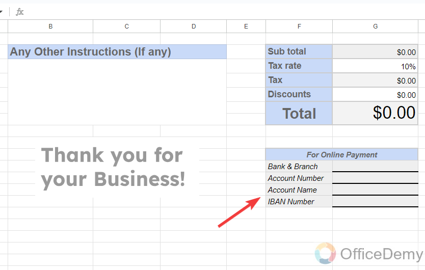 how to create an invoice template in google sheets 24