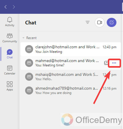 how to delete chat in microsoft teams 2