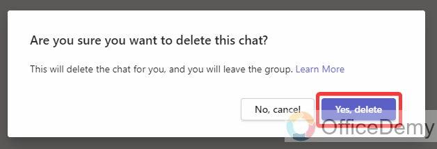 how to delete chat in microsoft teams 4