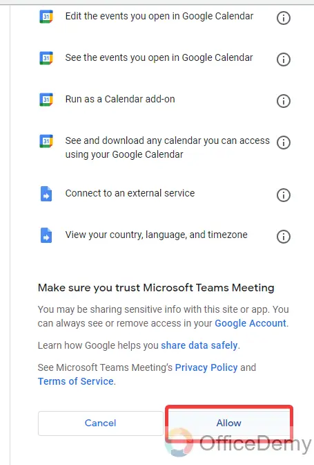How to Add Microsoft Teams Meeting to Google Calendar 6