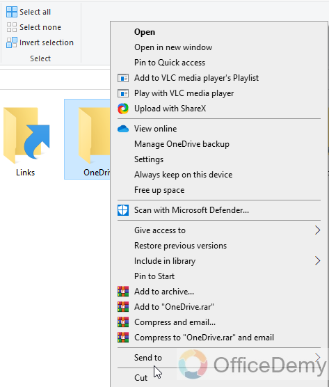 How to Create Desktop Shortcut for OneDrive Folder 8