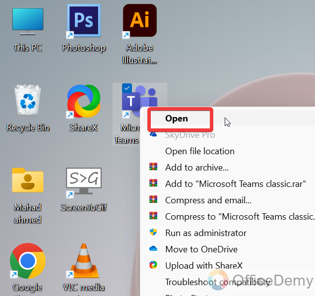 How to Create Microsoft Teams Shortcut on Desktop Windows 11 17